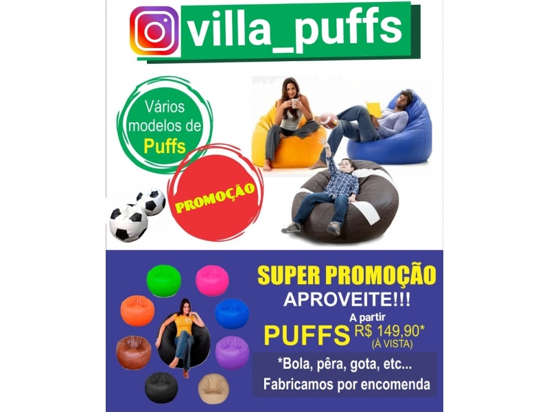 FABRICAÇÃO E VENDA DE PUFFS EM VILA VELHA ES - VILLA PUFFS