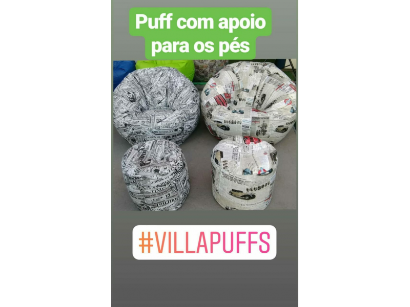 FABRICAÇÃO E VENDA DE PUFFS EM VILA VELHA ES - VILLA PUFFS