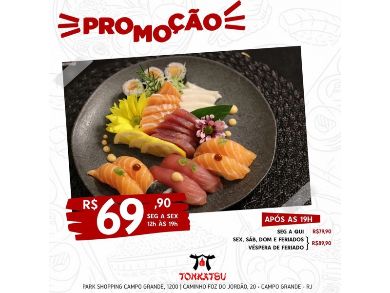 COMIDA JAPONESA EM CAMPO GRANDE - RJ 