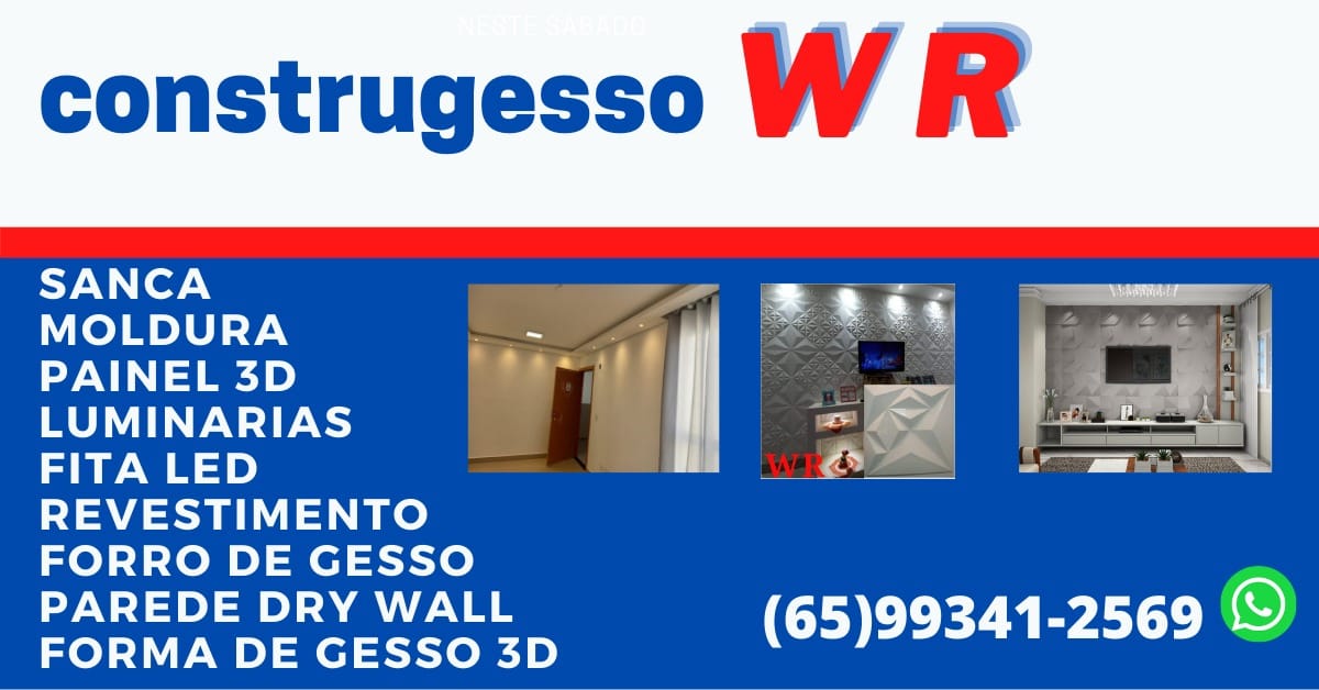 GESSO EM VÁRZEA GRANDE - MT