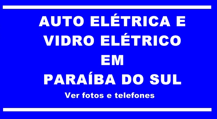 Auto Elétrica em Paraiba do Sul