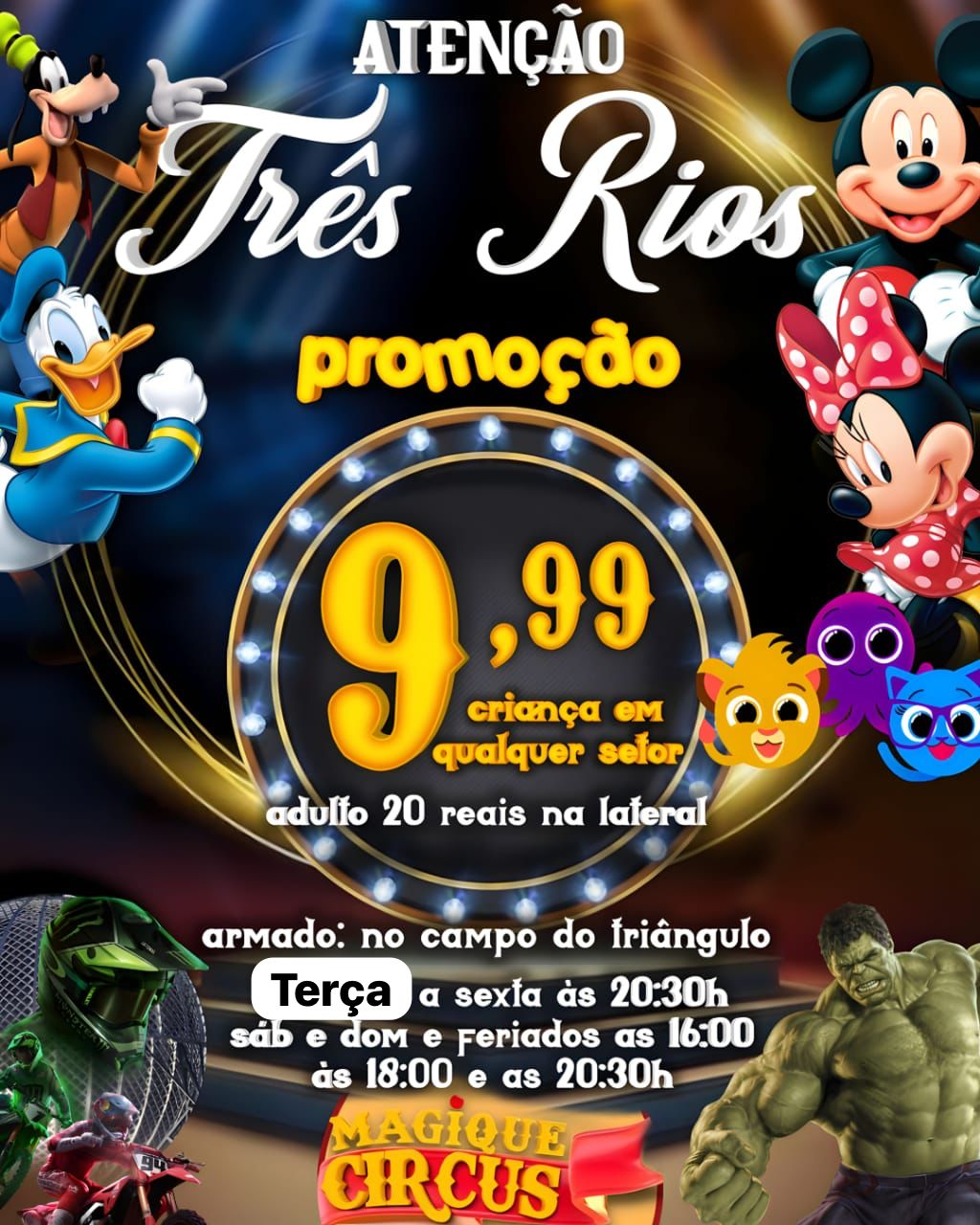 CIRCO EM TRÊS RIOS - RJ