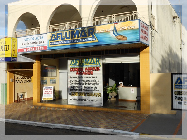 ARRAIS AMADOR, CURSOS NAUTICOS EM PRESIDENTE EPITACIO
