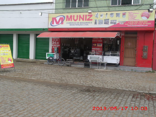 COMERCIO DE MAQUINAS E MANUTENCAO EMCAMPOS DOS GOYTACAZES - MUNIZ