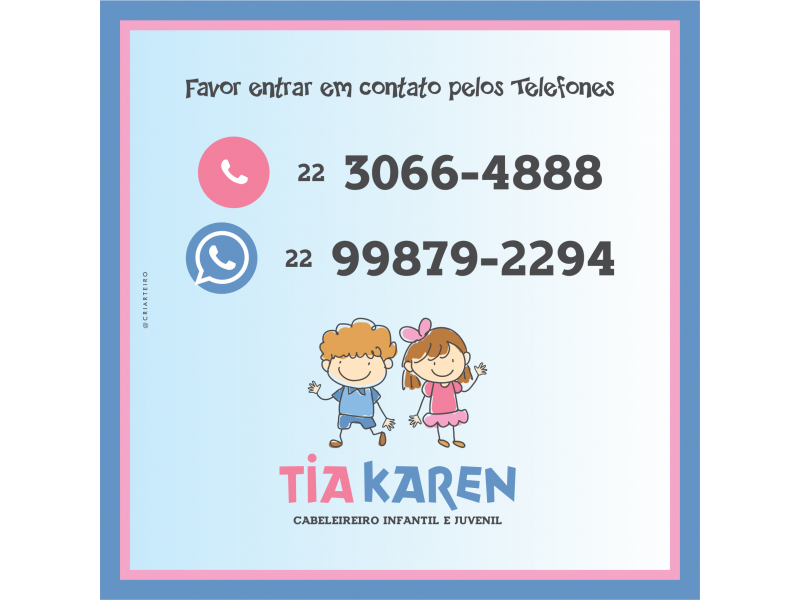CABELEIREIRO INFANTIL EM FRIBURGO - TIA KAREN