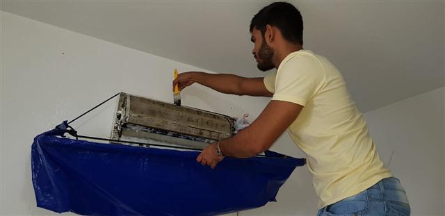 HIGIENIZAÇÃO DE AR CONDICIONADO RESIDENCIAL EM TREMEMBÉ - SP