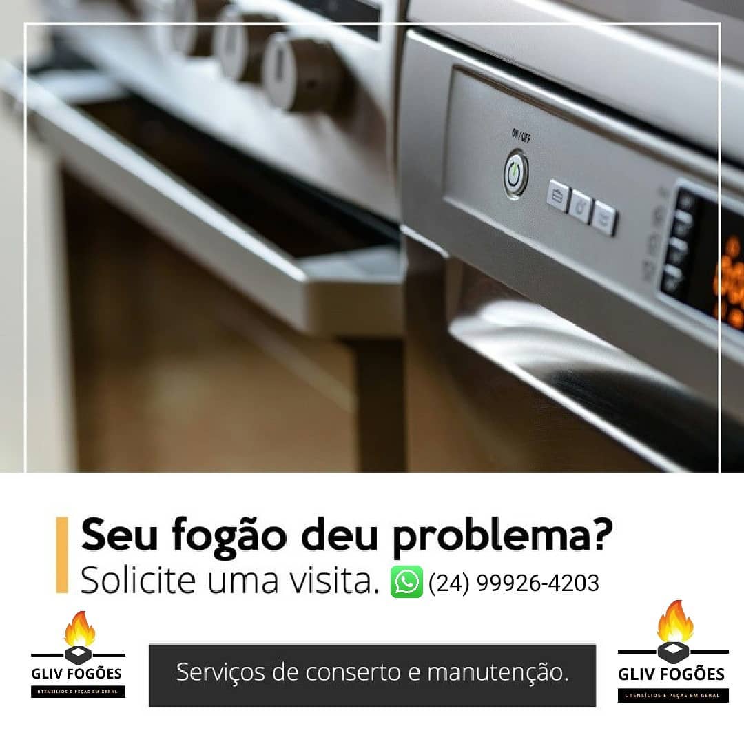 PEÇAS E UTENSÍLIOS DE FOGÃO EM VOLTA REDONDA