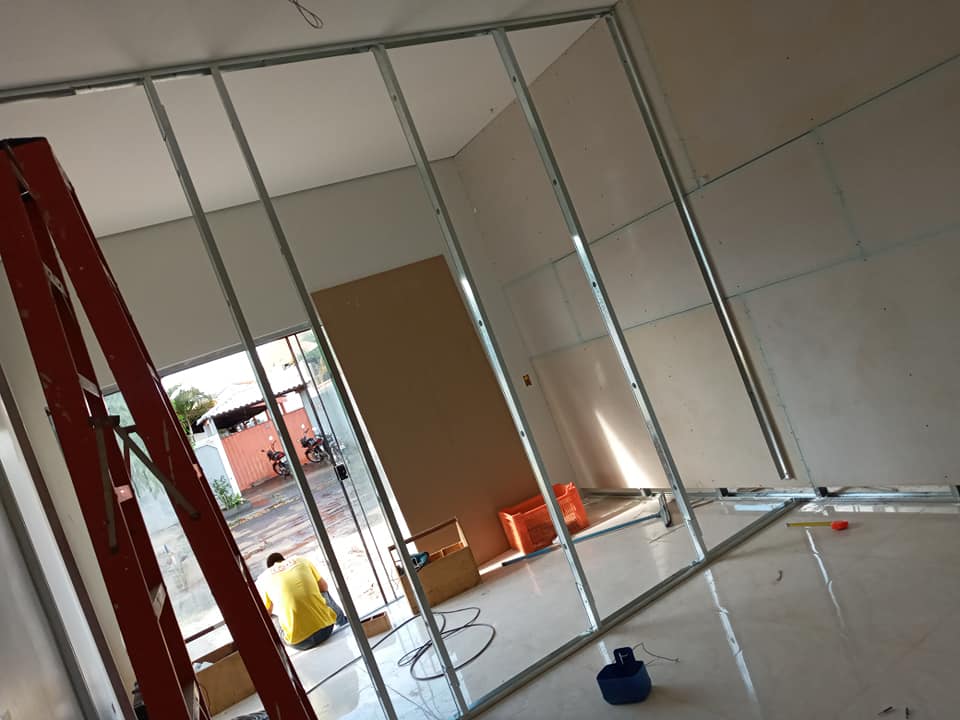 REBAIXAMENTO DE GESSO EM VILHENA - RO