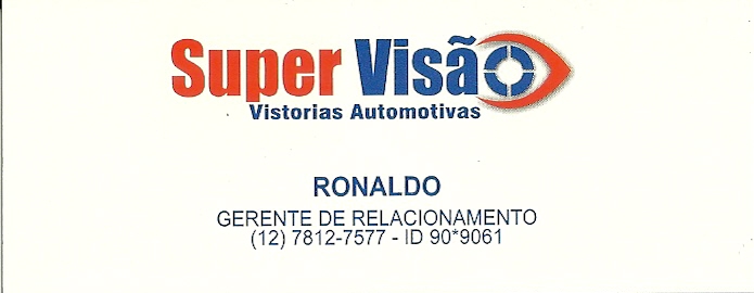 VISTORIAS AUTOMOTIVAS NO BARRANCO TAUBATÉ - SUPER VISÃO