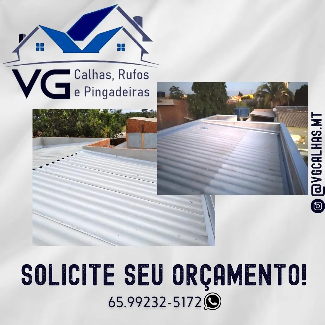 CALHAS E RUFOS EM VÁRZEA GRANDE - MT