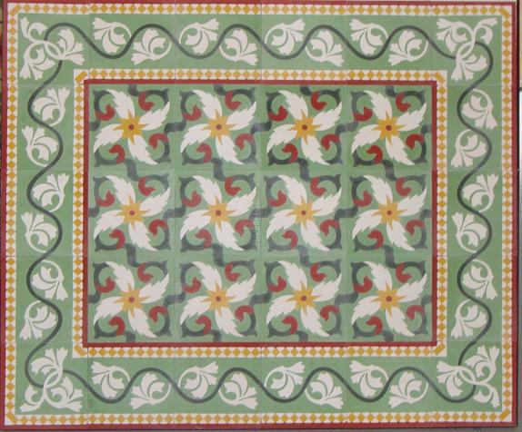 LADRILHOS HIDRAULICOS E AZULEJOS DECORADOS NA BARRA DA TIJUCA - RJ