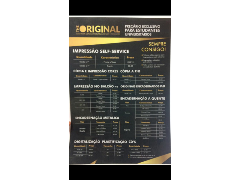 COPIADORA EM ALVALADE LISBOA - PT