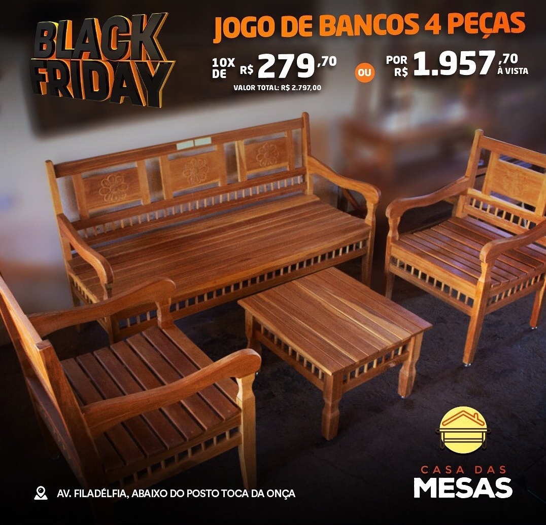 Móveis de Madeira em Araguaína. CASA DAS MESAS 