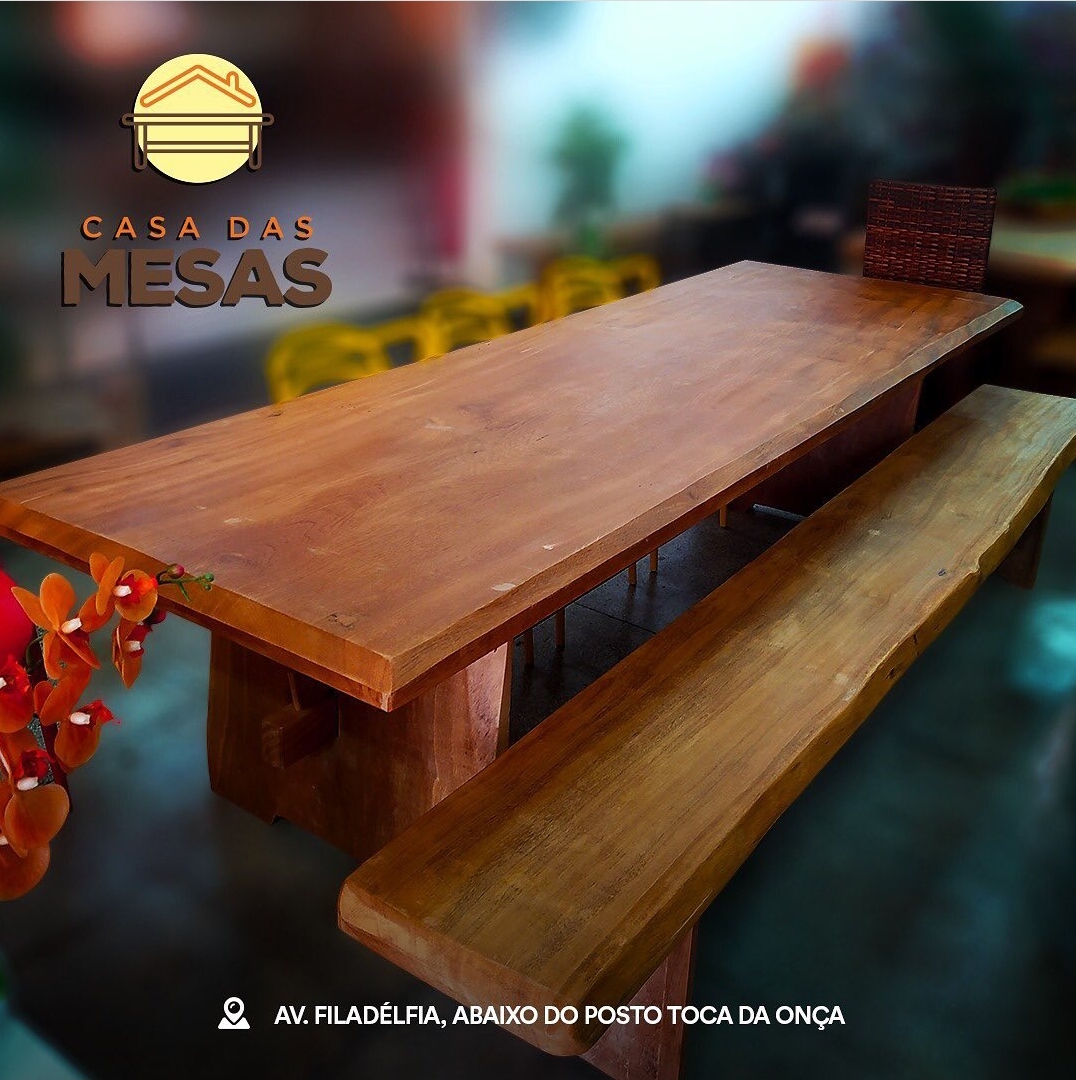 Móveis de Madeira em Araguaína. CASA DAS MESAS 