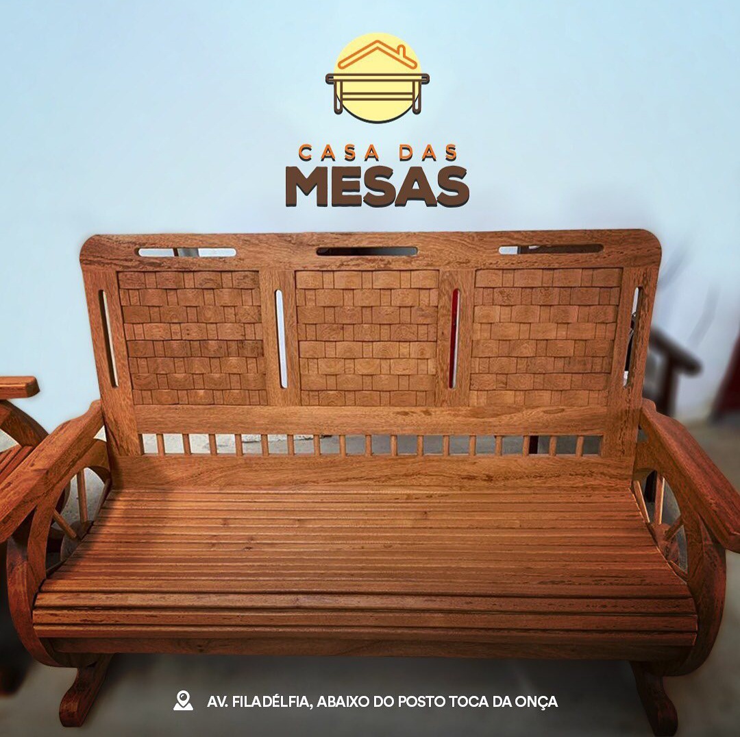 Móveis de Madeira em Araguaína. CASA DAS MESAS 
