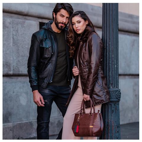 MODA EM COURO EM PETRÓPOLIS - ROUPAS DE COURO - RJ