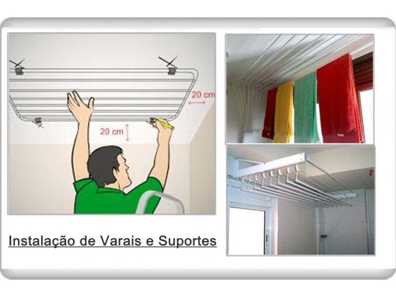  Escadas e Varais em Santos