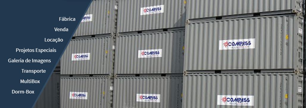 LOCAÇÃO DE CONTAINERS EM SANTOS - COMPASS - SP