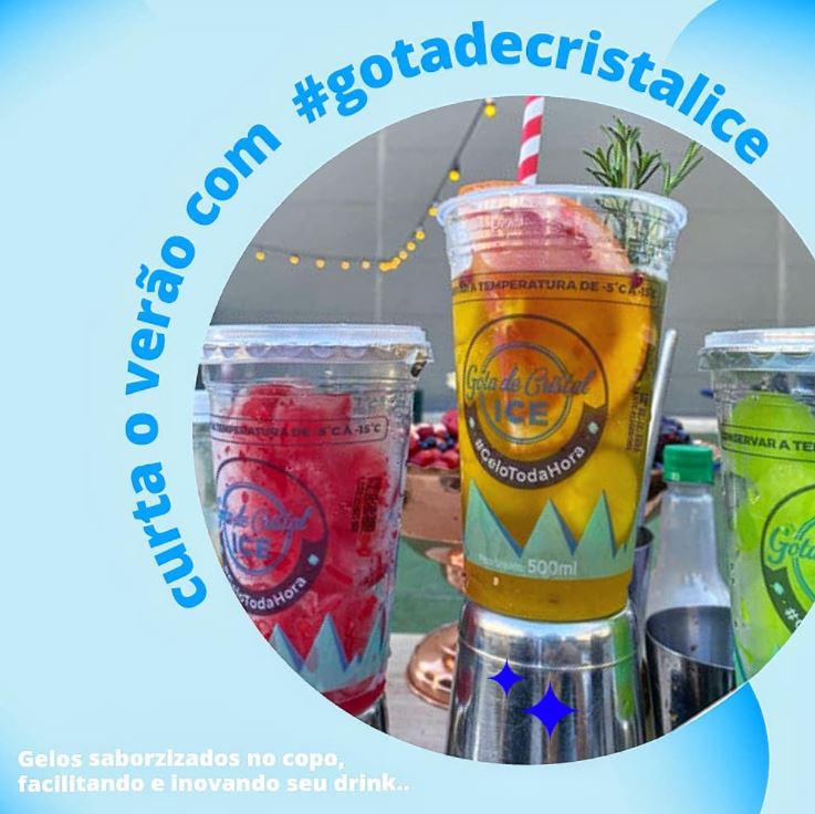GELO PARA DRINK SABORIZADO EM ITU - SP