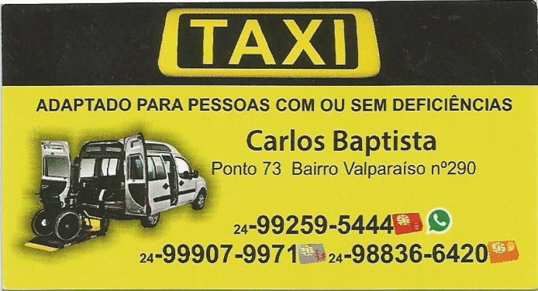 TÁXI ADAPTADO