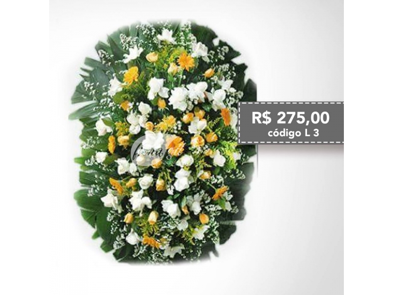 VENDA E ENTREGA DE COROA DE FLORES EM CRUZEIRO NOVO - FLORAGIL - DF 