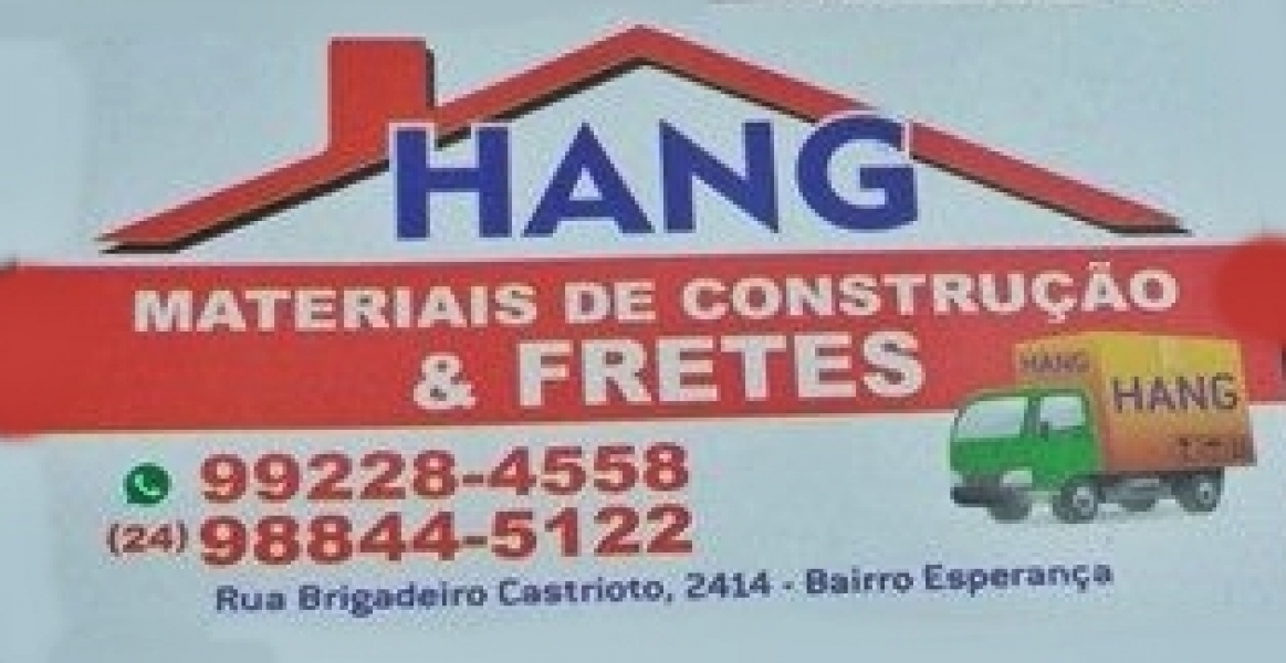 HANG Materiais de Construção e Fretes em Geral