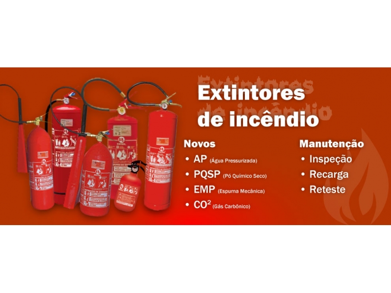 EXTINTORES DE INCENDIO EM BARRA MANSA