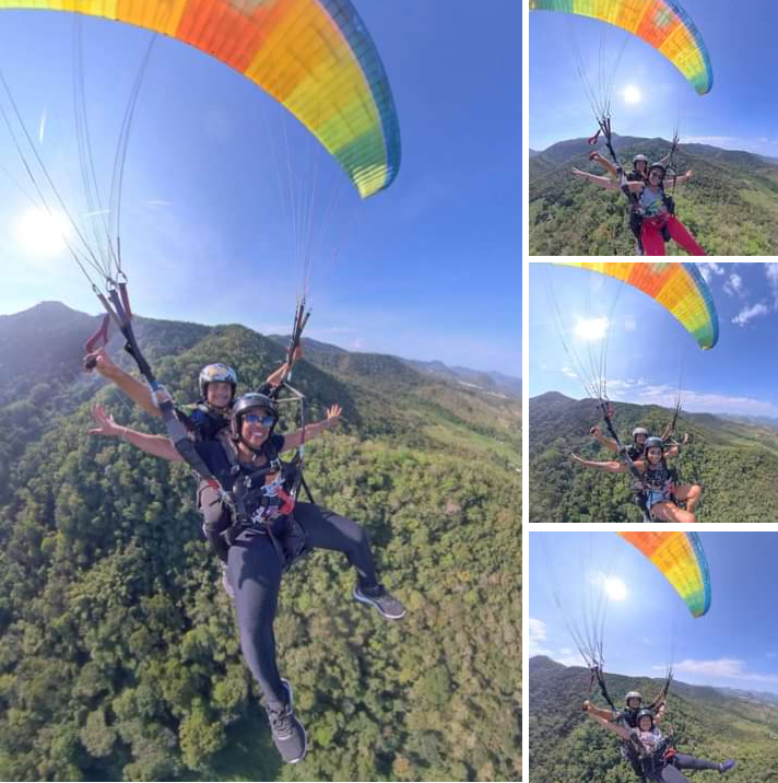 VOO LIVRE DE PARAPENTE EM MARICÁ