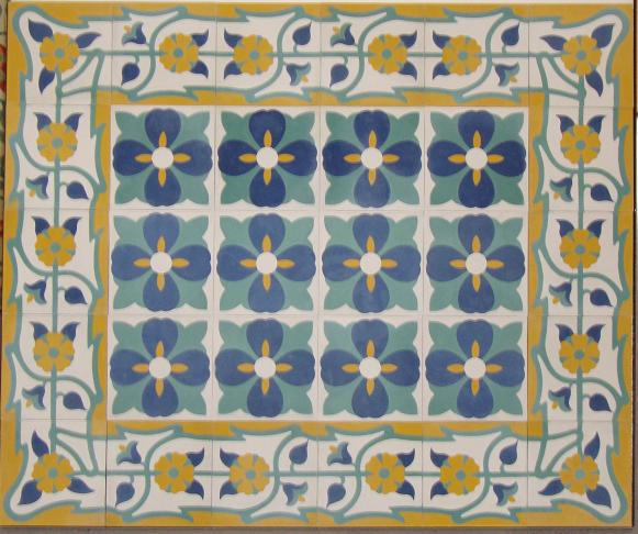 LADRILHOS HIDRAULICOS E AZULEIJOS DECORADOS EM PETROPOLIS