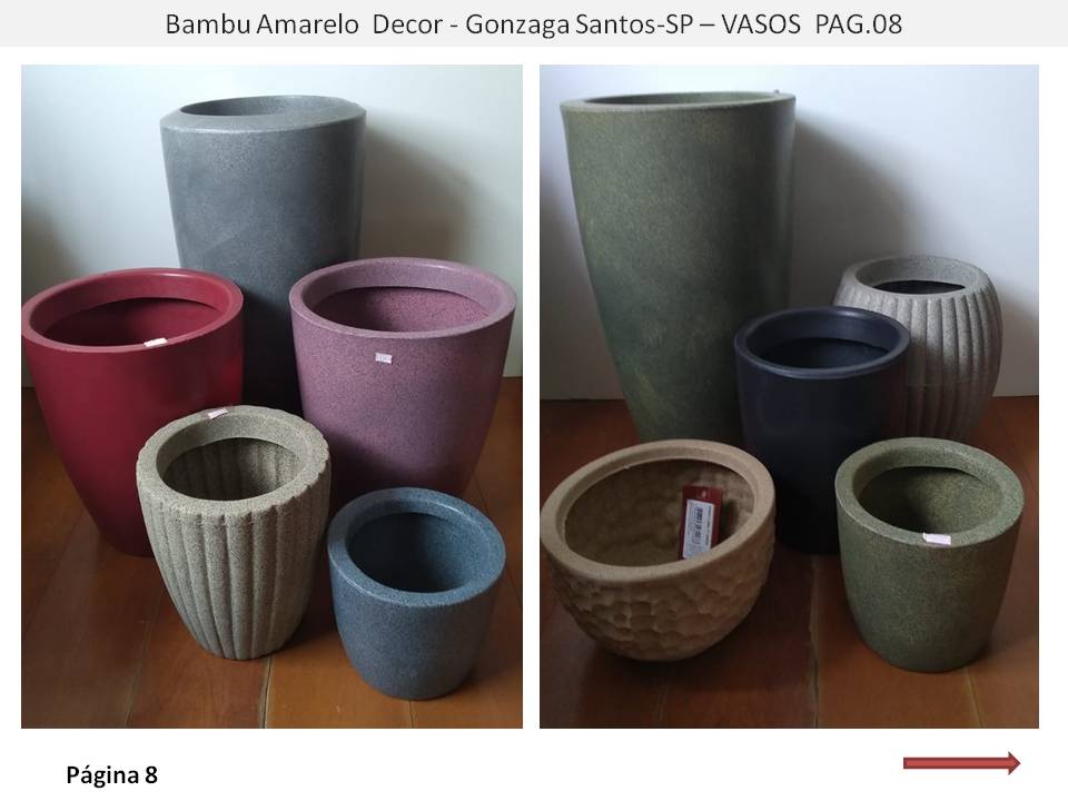 Bambu Amarelo Decor Gonzaga Santos e Baixada Santista