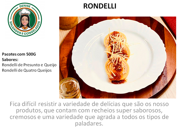 Massas na Ponta da Praia - Distribuidor de Massas e Salgados Congelados