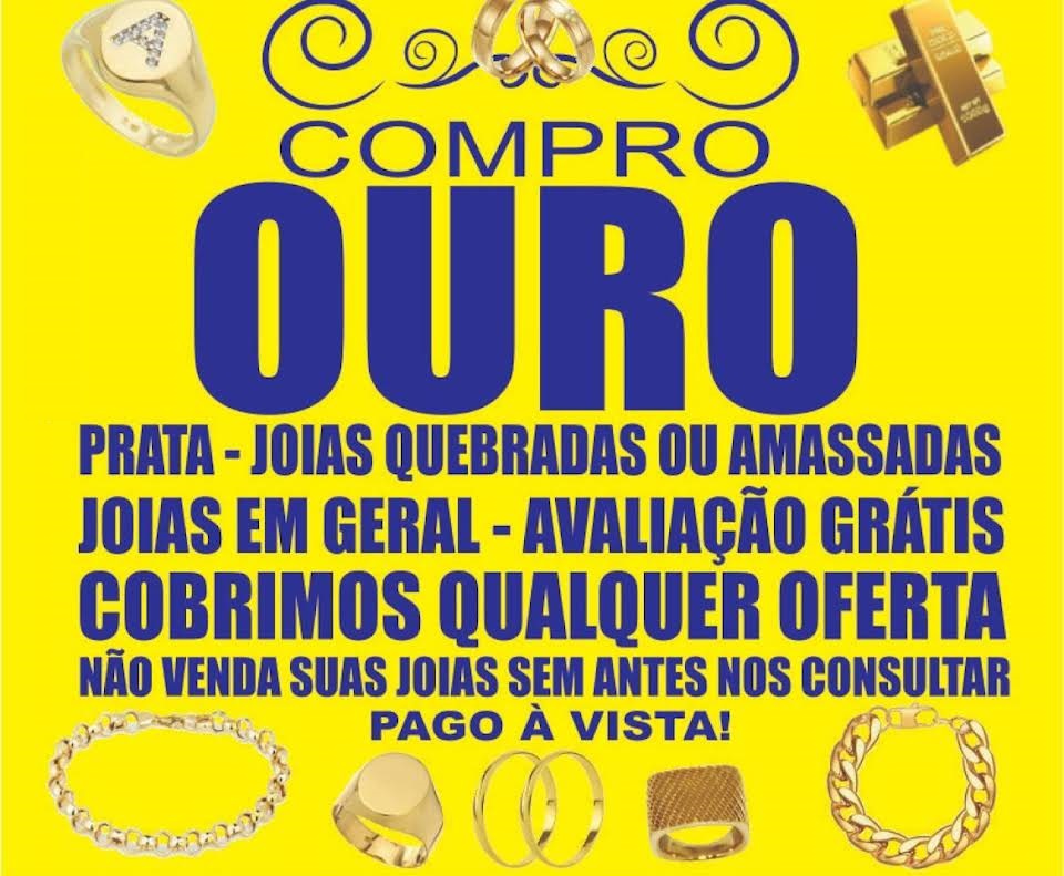 COMPRO OURO EM SANTA CRUZ - RJ