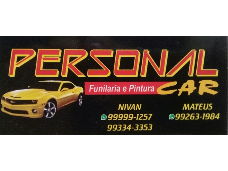 Funilaria e Pintura em Porto Velho - PERSONAL CAR