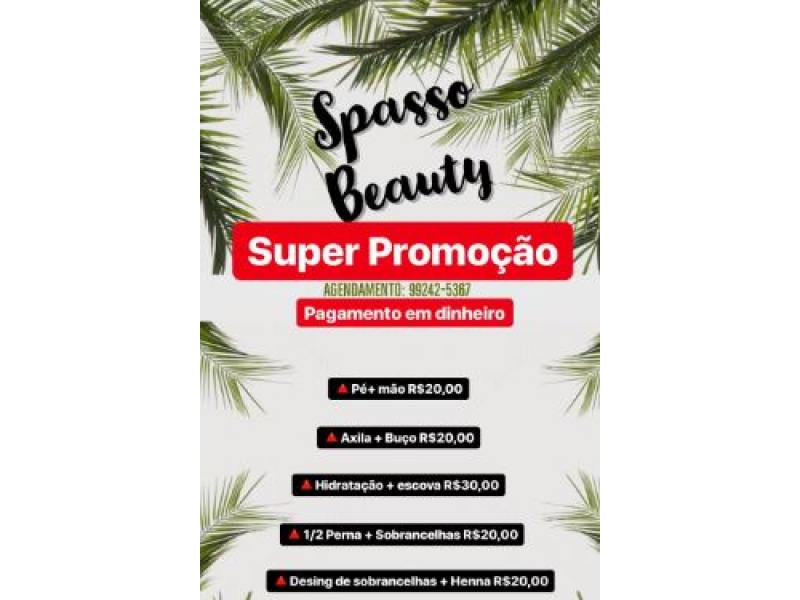 Estética Facial e corporal no Adrianópolis. SPASSO BEAUTY CENTER