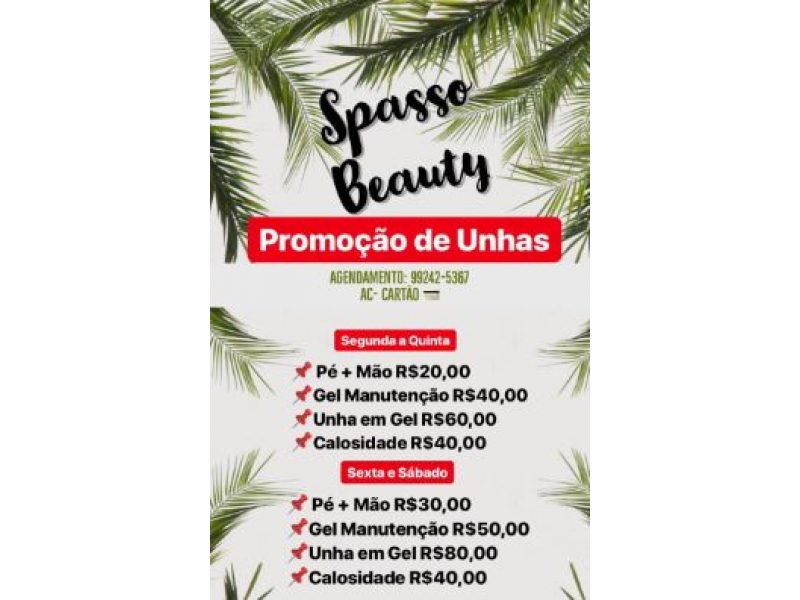 Estética Facial e corporal no Adrianópolis. SPASSO BEAUTY CENTER