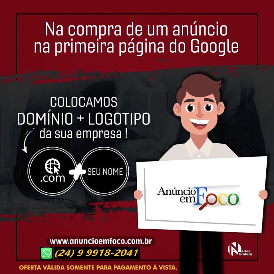 Especialista em Google em Barra Mansa RJ - Anuncio em Foco