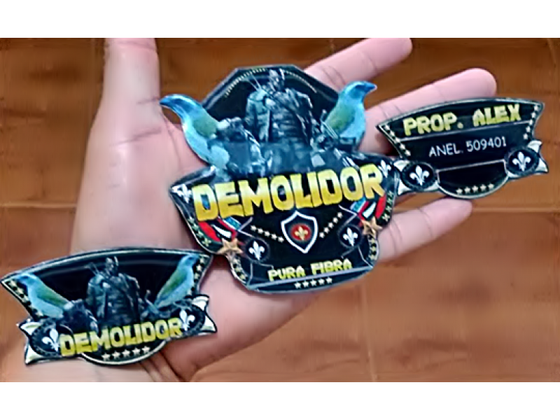 PLACAS DE GAIOLAS EM PETRÓPOLIS  - PLACAS PARA TORNEIOS - RJ