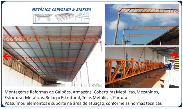 Estruturas Metálicas Baixada Santista Cavalho e Ribeiro