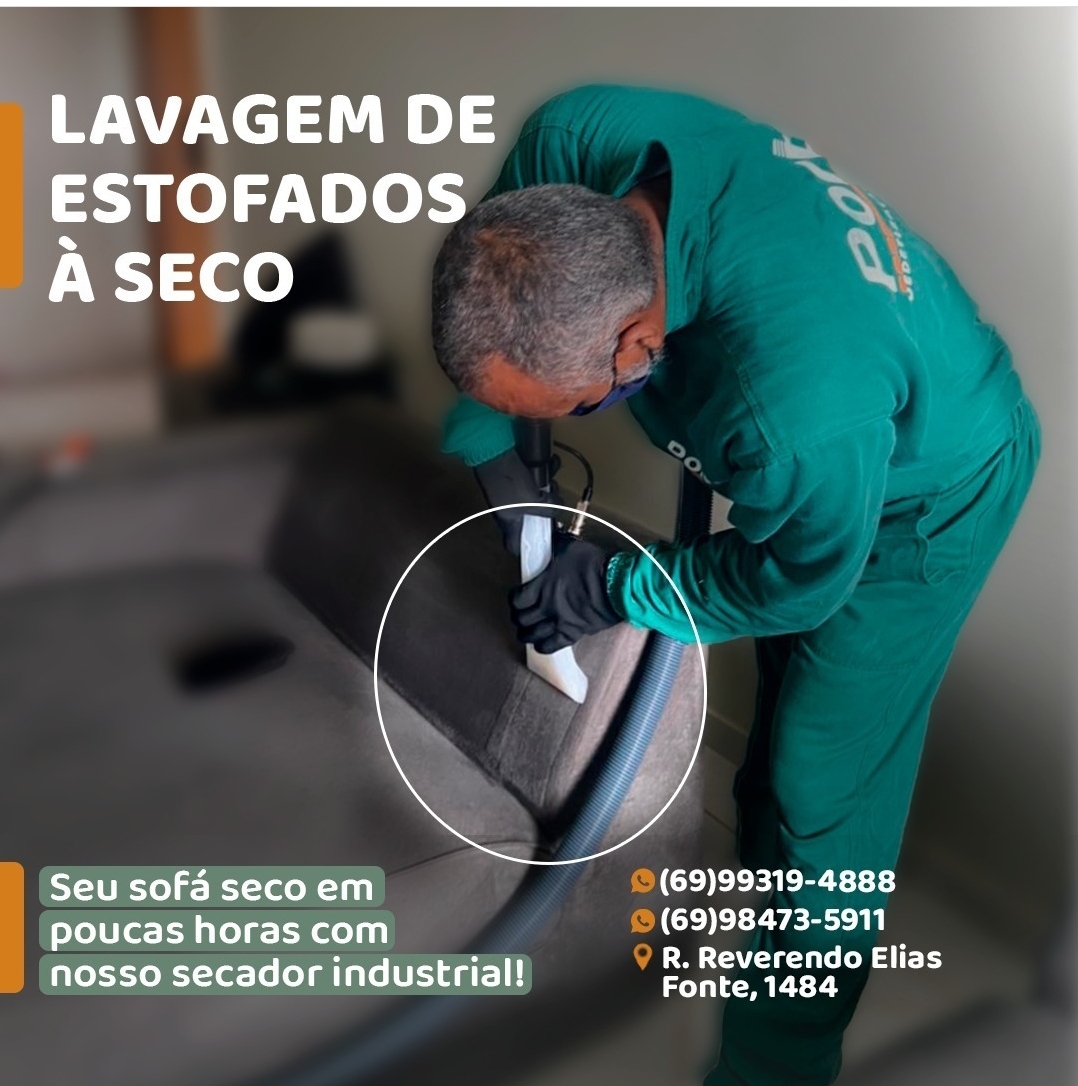 Lavagem a Seco em Porto Velho - PORTO Dedetização e Serviços 