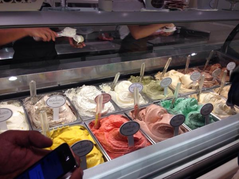 SORVETERIA BACIO DI LATTE EM SANTOS AGORA NO SHOPPÍNG PRAIA MAR