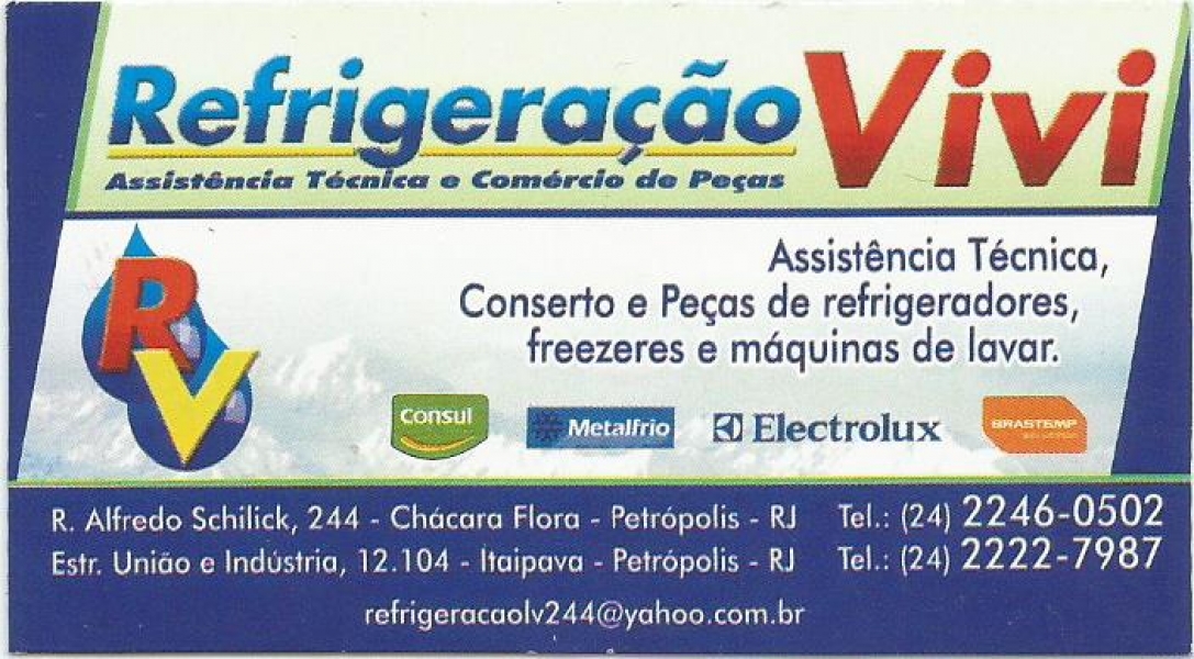 REFRIGERAÇÃO VIVI.