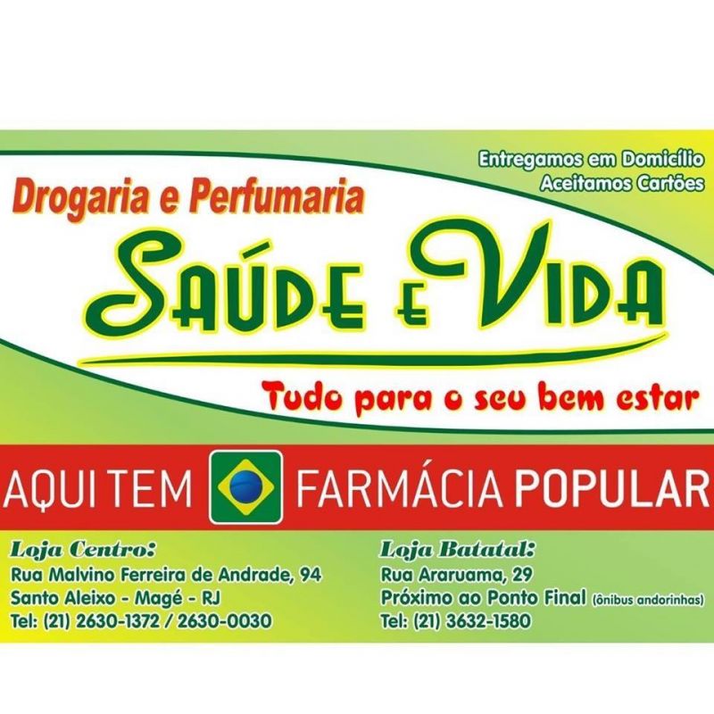DROGARIA E PERFUMARIA SAÚDE E VIDA