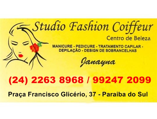 SALÃO DE BELEZA EM PARAIBA DO SUL