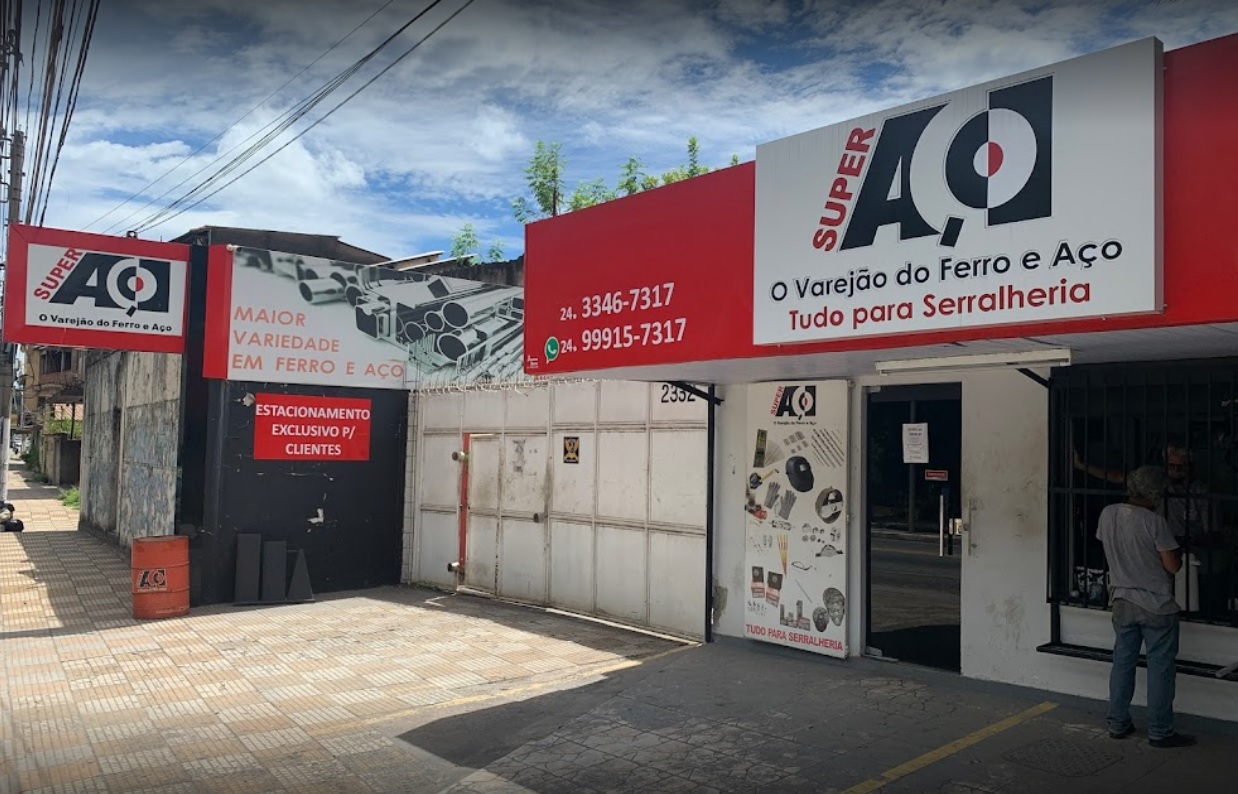 COMÉRCIO DE FERRO E AÇO EM ITAGUAÍ RJ