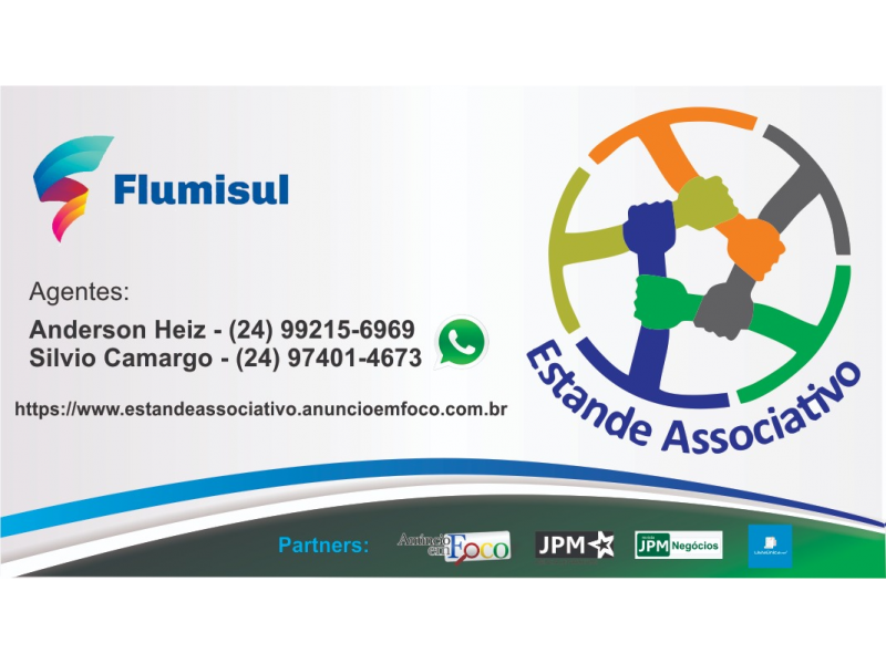 ESTANDE ASSOCIATIVO - ANUNCIO EM FOCO