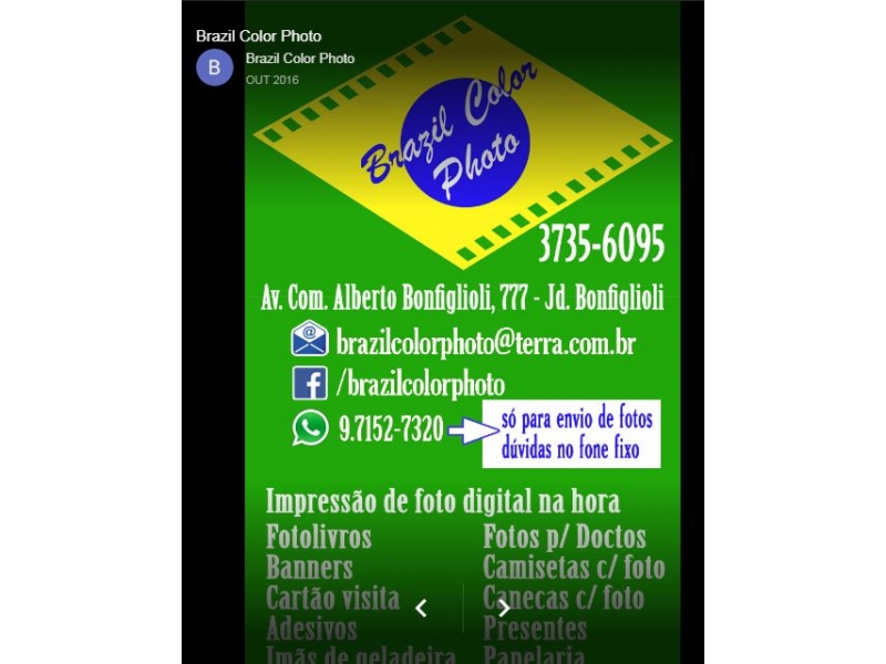 IMPRESSÃO DE FOTOS E BANNERS JARDIM BONFIGLIOLI EM SÃO PAULO