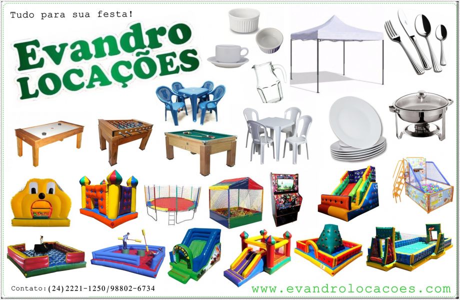 Evandro Locações Brinquedos