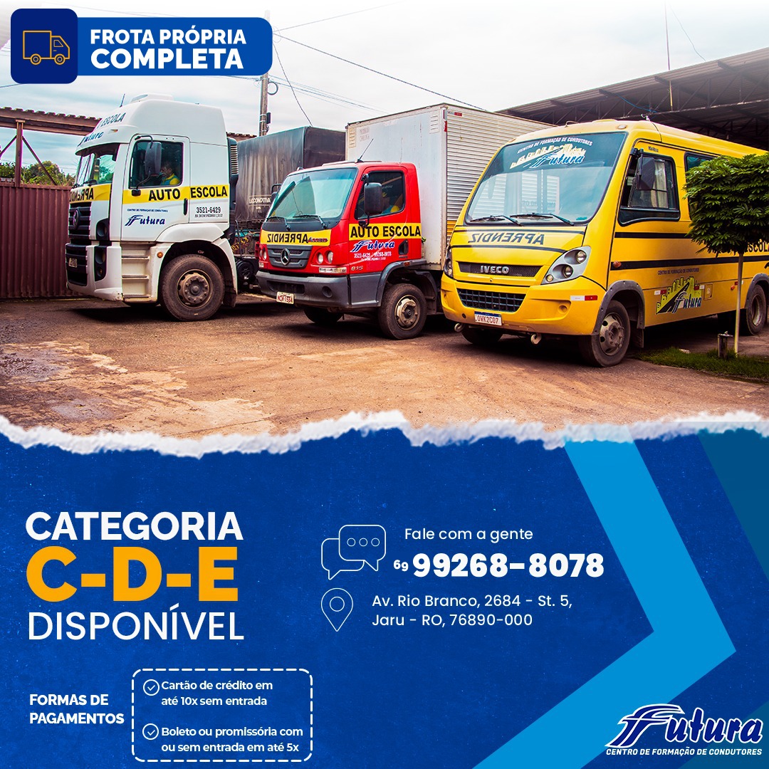 AUTO ESCOLA EM JARU - RO