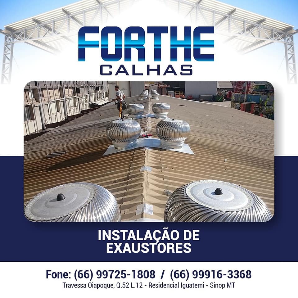 CALHAS EM SINOP - MT