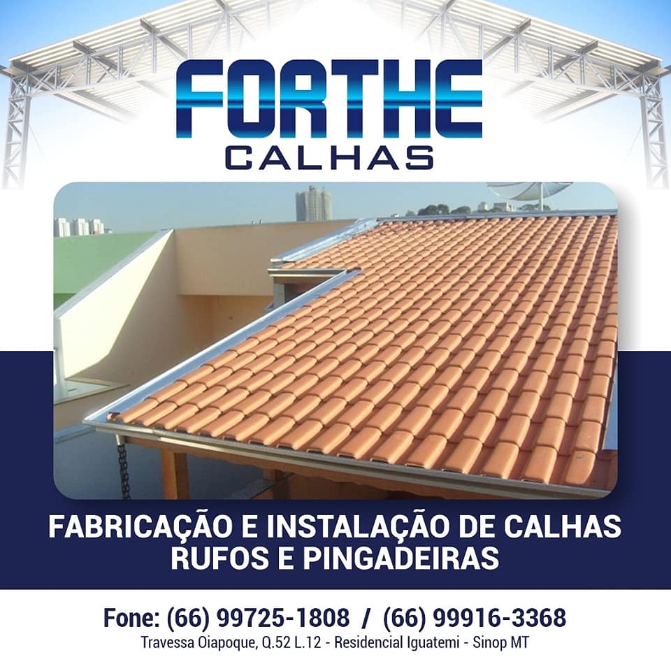 CALHAS EM SINOP - MT